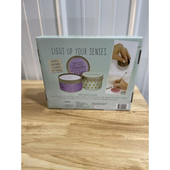 STMT DIY Custom, Create 2 Fragrant Candles Enjoy The Little Things - Picture 3 of 5